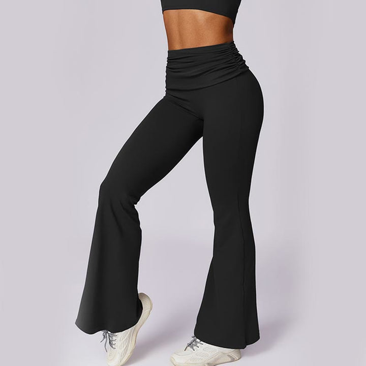 Buddha Stones Sleeveless Backless Strap Tank Top Bra Flared Pants Sports Fitness Yoga - image 35