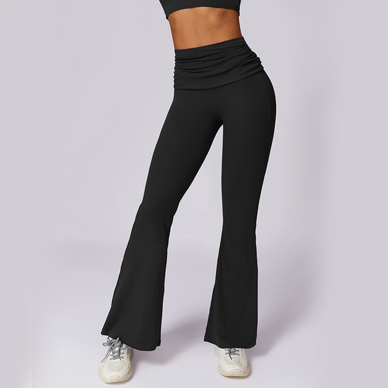 Buddha Stones Sleeveless Backless Strap Tank Top Bra Flared Pants Sports Fitness Yoga - image 36