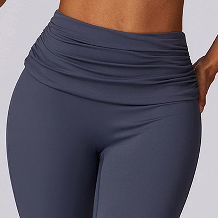 Buddha Stones Sleeveless Backless Strap Tank Top Bra Flared Pants Sports Fitness Yoga - image 50