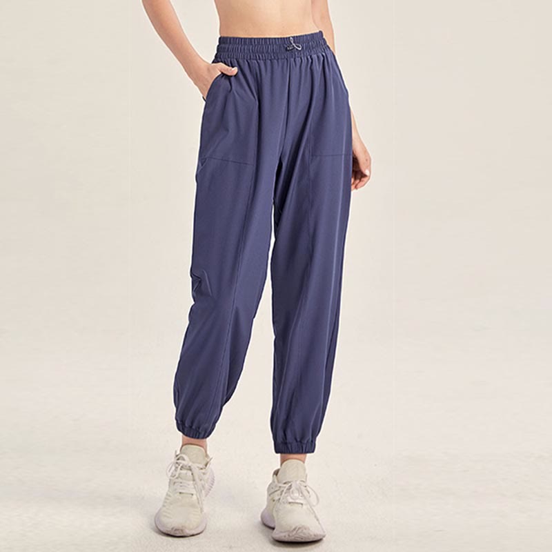 Buddha Stones Fitness Yoga Sports Track Pants With Pockets - image 1