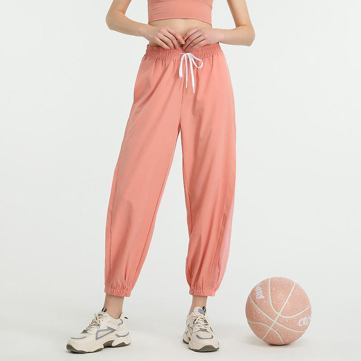 Buddha Stones High Waist Loose Fitness Yoga Sports Track Pants With Pockets - image 12