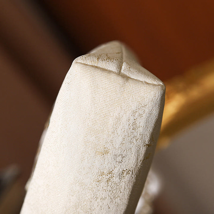 Buddha Stones Small Flowers Butterfly Embroidered Pearl Metal Chain Shoulder Bag Crossbody Handbag Cellphone Bag - image 6