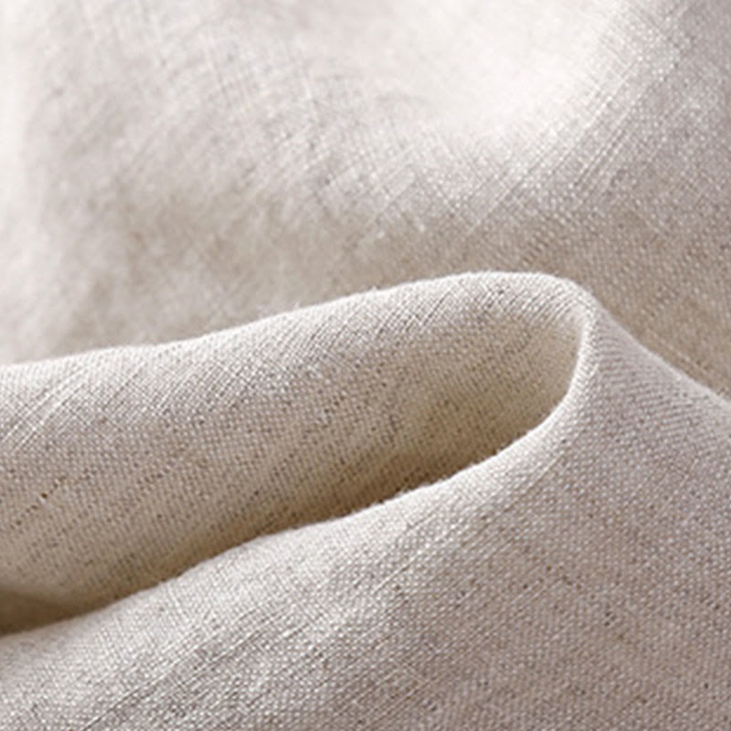 Buddha Stones Solid Color Flower Loose Drawstring Harem Pants With Pockets - image 7