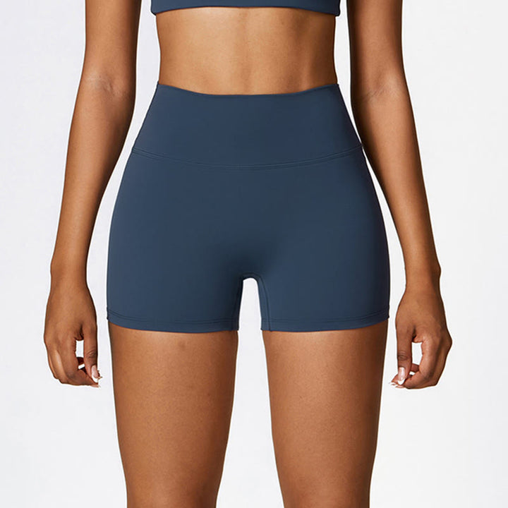 Buddha Stones Solid Color Crop Tank Top High Waist Shorts Sports Fitness Gym Yoga Outfits - image 10