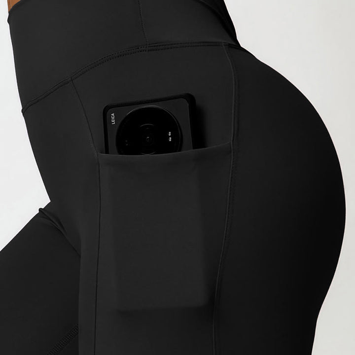 Buddha Stones Solid Color Halter Neck Bra Long Sleeve Crop Tank Top Pants Sports Fitness Gym Yoga Outfits - image 34