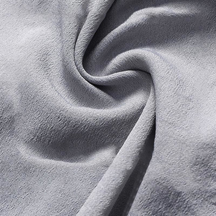 Buddha Stones Fu Character Tang Suit Hanfu Traditional Uniform Short Sleeve Top Pants Clothing Men's Set - image 17