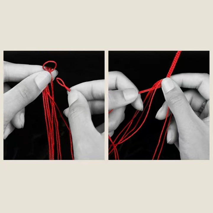 Buddha Stones 925 Sterling Silver Om Mani Padme Hum King Kong Knot Faith Bracelet - image 21