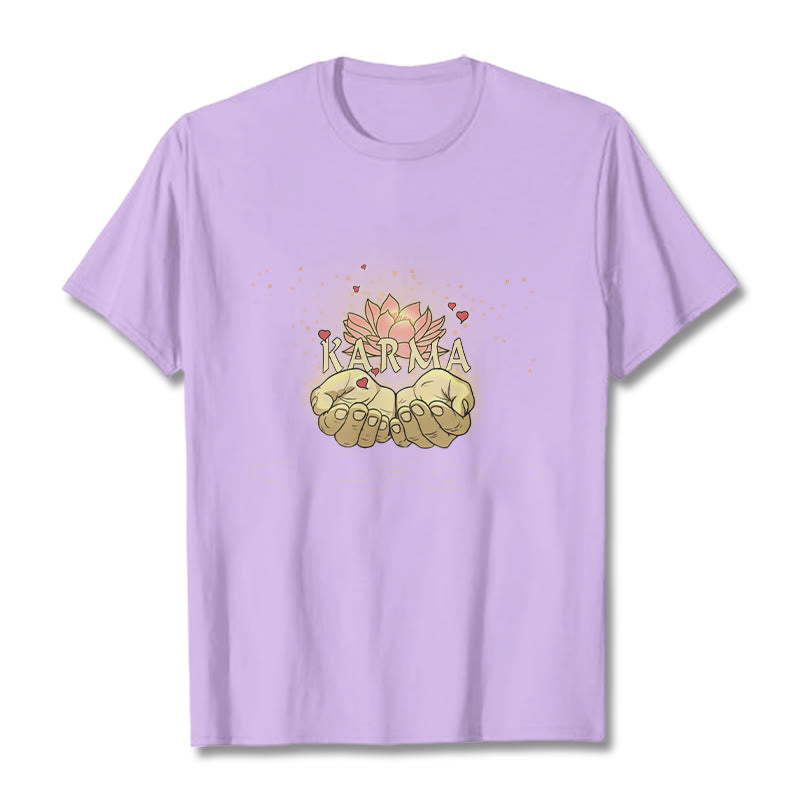 Buddha Stones KARMA Tee T-shirt - Plum - 2XL - image 16