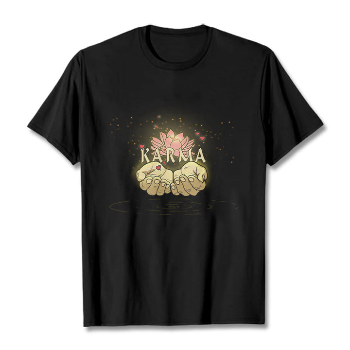 Buddha Stones KARMA Tee T-shirt - Black - 2XL - image 6