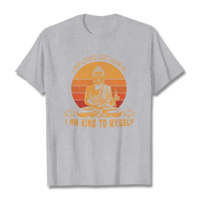 Buddha Stones I Am Loved Tee T-shirt - LightGrey - 2XL - image 11