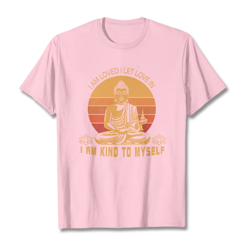 Buddha Stones I Am Loved Tee T-shirt - LightPink - 2XL - image 7