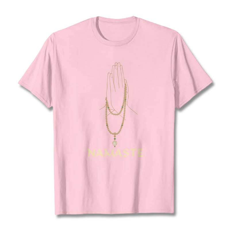 Buddha Stones NAMASTE Tee T-shirt