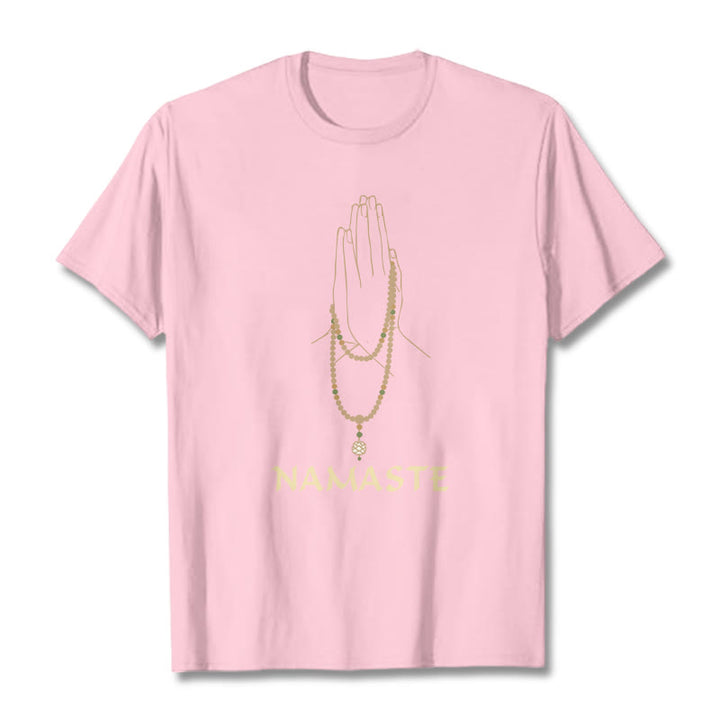 Buddha Stones NAMASTE Tee T-shirt