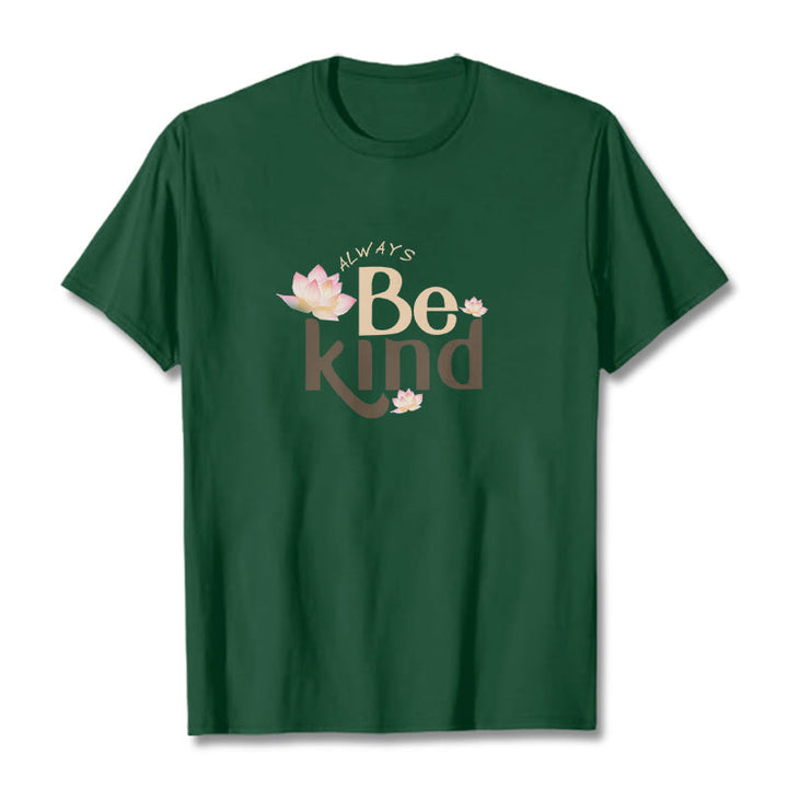 Buddha Stones Always Be Kind Tee T-shirt - ForestGreen - 2XL - image 10