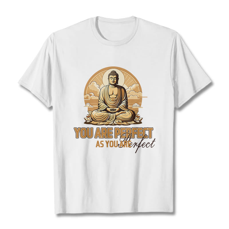 Buddha Stones You Are Perfect As You Are Tee T-shirt