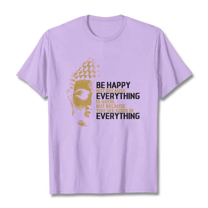 Buddha Stones You See Good In Everything Tee T-shirt - Plum - 2XL - image 16