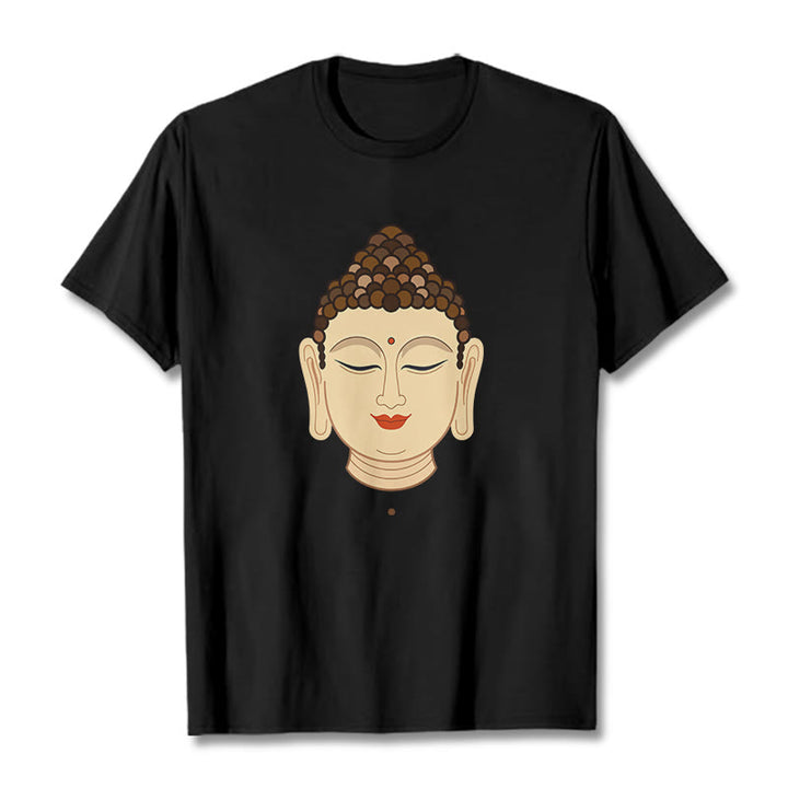 Buddha Stones Meditation Buddha Tee T-shirt - Black - 2XL - image 6