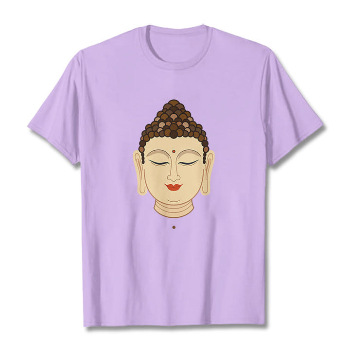 Buddha Stones Meditation Buddha Tee T-shirt - Plum - 2XL - image 16