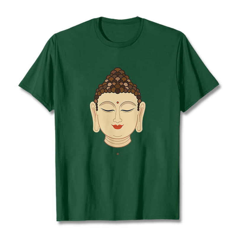 Buddha Stones Meditation Buddha Tee T-shirt - ForestGreen - 2XL - image 10