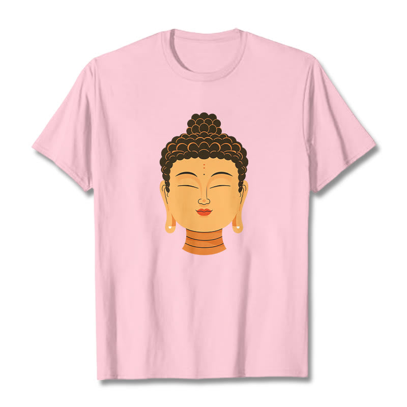 Buddha Stones Blessed Meditation Buddha Tee T-shirt - LightPink - 2XL - image 11