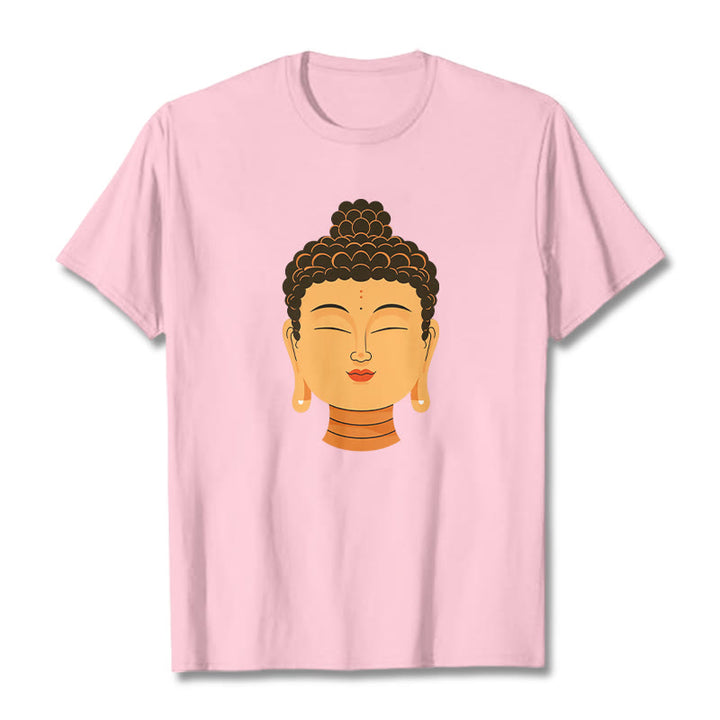 Buddha Stones Blessed Meditation Buddha Tee T-shirt - LightPink - 2XL - image 11