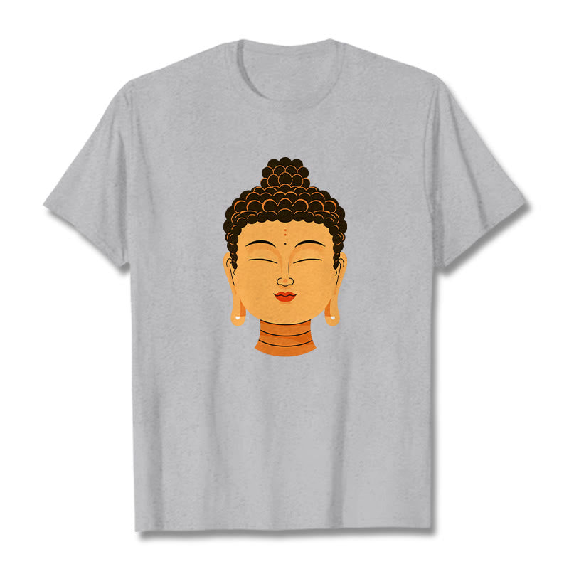 Buddha Stones Blessed Meditation Buddha Tee T-shirt - LightGrey - 2XL - image 19