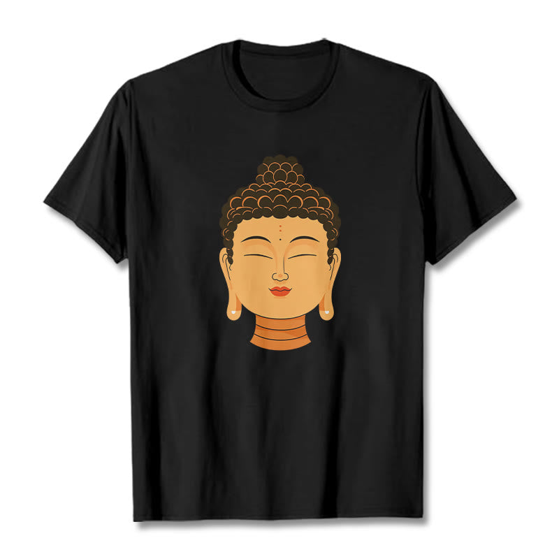 Buddha Stones Blessed Meditation Buddha Tee T-shirt - Black - 2XL - image 6