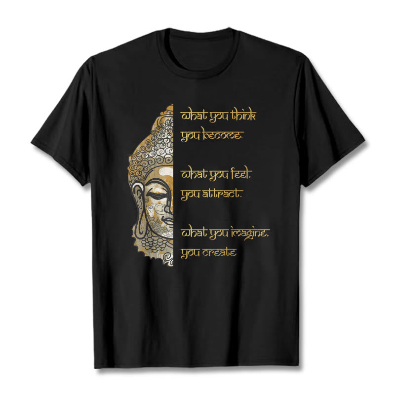 Buddha Stones What You Think Tee T-shirt - Black - 2XL - image 1