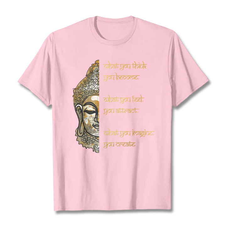 Buddha Stones What You Think Tee T-shirt - LightPink - 2XL - image 13