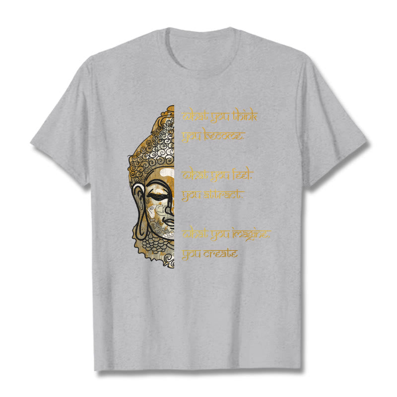 Buddha Stones What You Think Tee T-shirt - LightGrey - 2XL - image 20