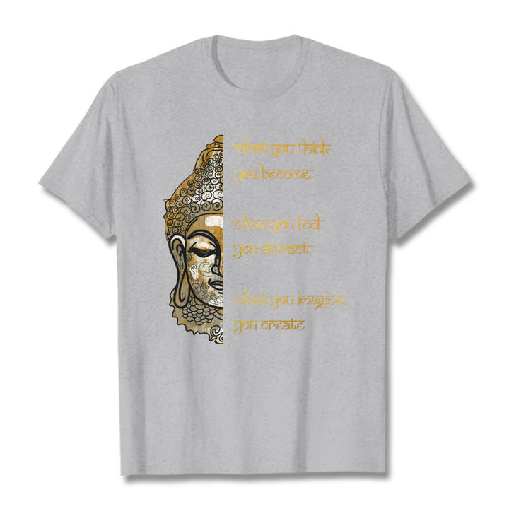 Buddha Stones What You Think Tee T-shirt - LightGrey - 2XL - image 20