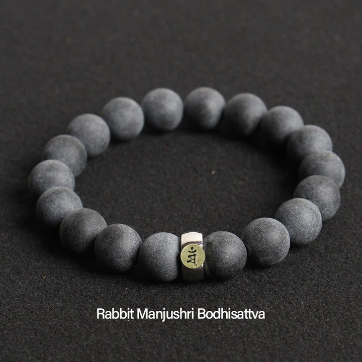 Buddha Stones Chinese Zodiac Natal Buddha Tibetan Cypress Healing Bracelet