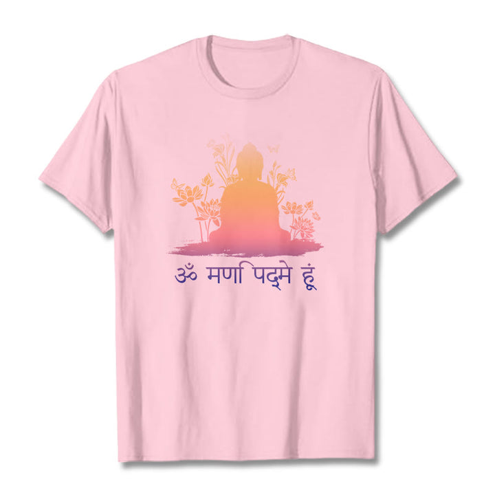 Buddha Stones Sanskrit OM NAMAH SHIVAYA Tee T-shirt - LightPink - 2XL - image 13