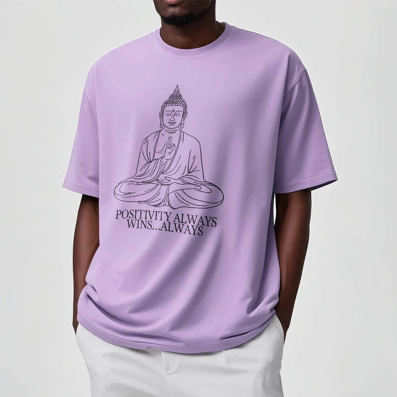 Buddha Stones Positivity Always Wins Tee T-shirt - image 18