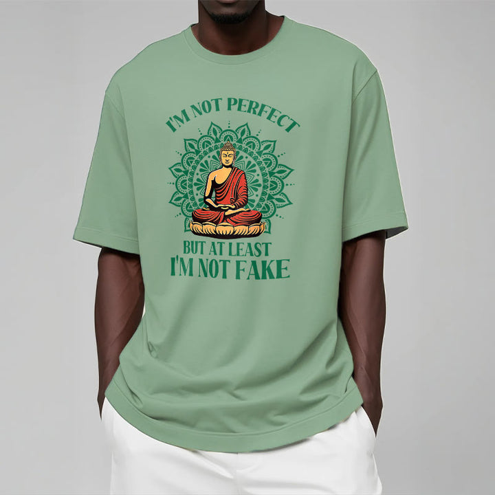 Buddha Stones I'm Not Perfect Tee T-shirt