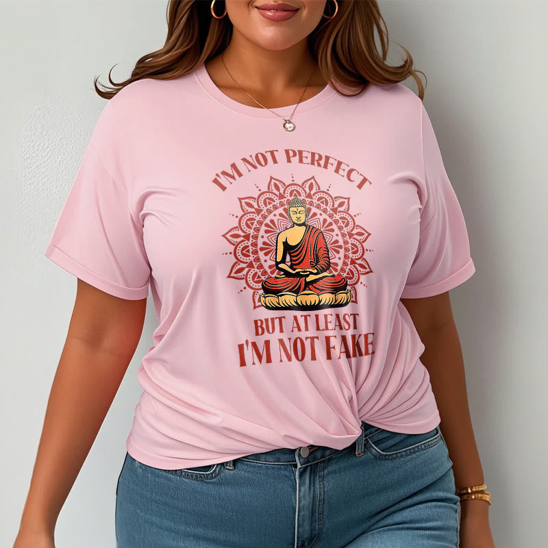 Buddha Stones I'm Not Perfect Tee T-shirt