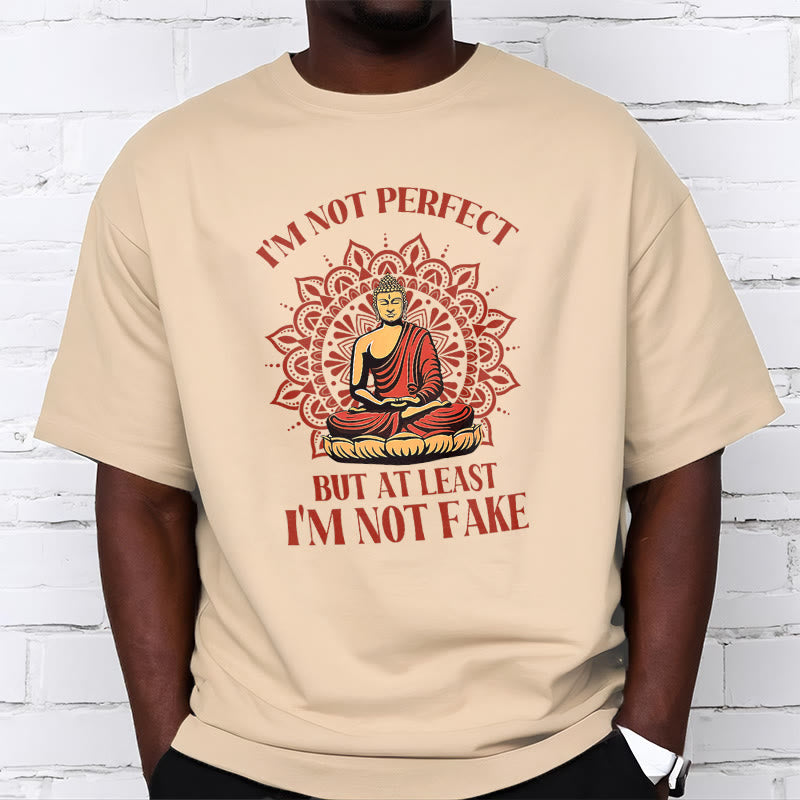 Buddha Stones I'm Not Perfect Tee T-shirt