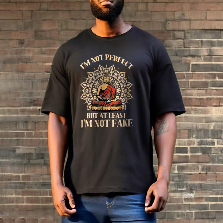 Buddha Stones I'm Not Perfect Tee T-shirt - image 5