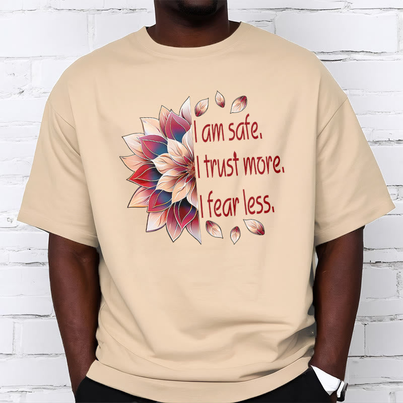 Buddha Stones I Am Safe Tee T-shirt