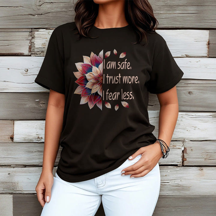 Buddha Stones I Am Safe Tee T-shirt - image 4