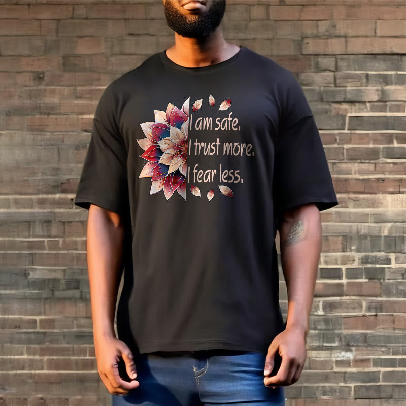 Buddha Stones I Am Safe Tee T-shirt - image 2