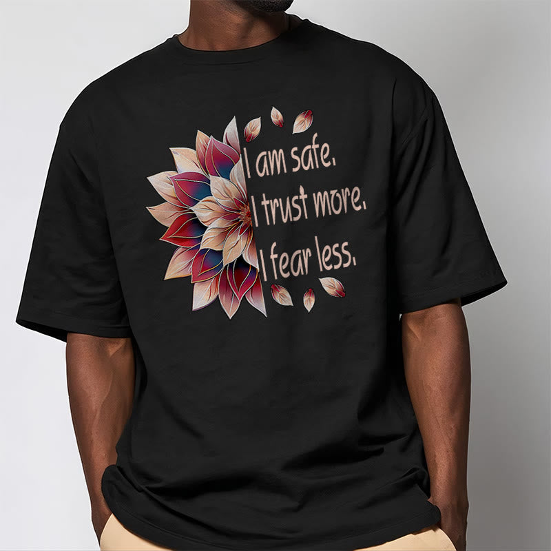 Buddha Stones I Am Safe Tee T-shirt - image 2