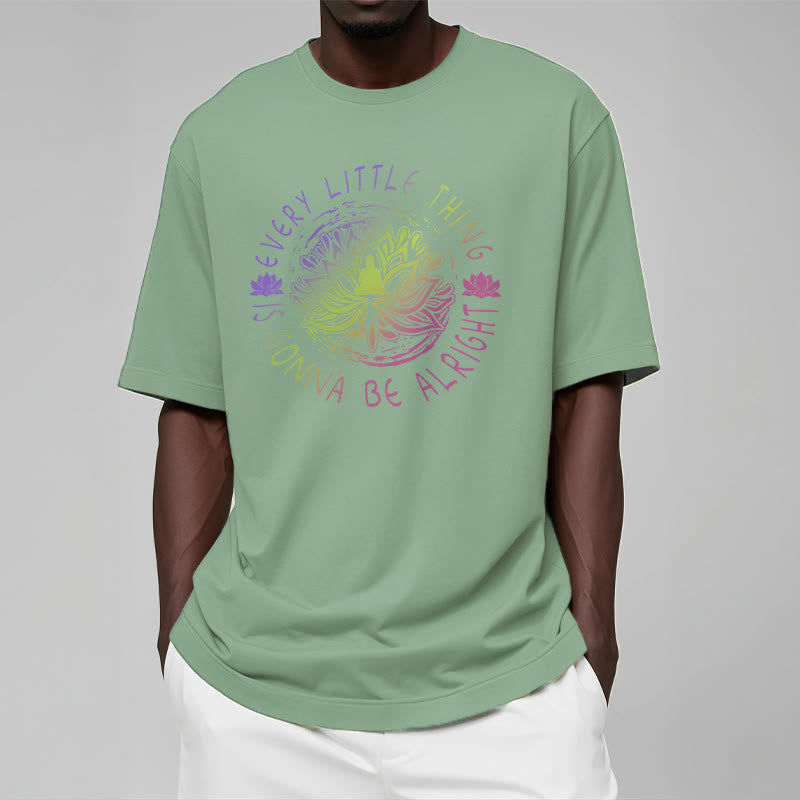 Buddha Stones Every Little Thing Is Gonna Be Alright Tee T-shirt - image 16