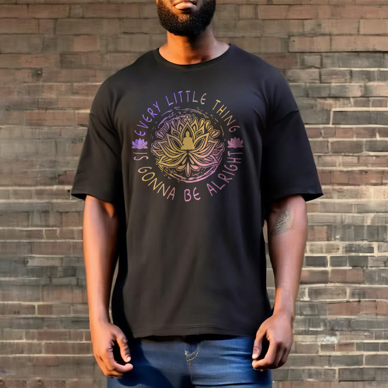 Buddha Stones Every Little Thing Is Gonna Be Alright Tee T-shirt - image 8
