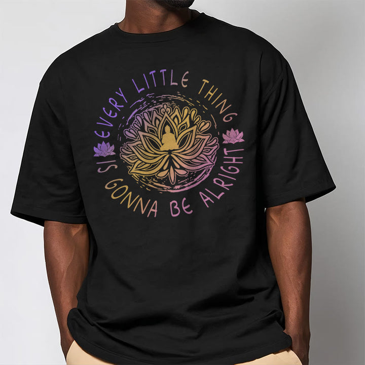 Buddha Stones Every Little Thing Is Gonna Be Alright Tee T-shirt - image 7