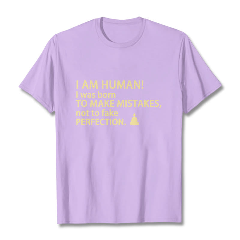 Buddha Stones I Am Human Tee T-shirt - Plum - 2XL - image 18