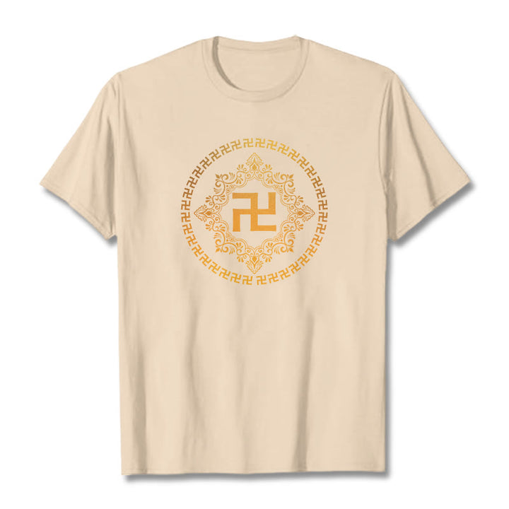 Buddha Stones Swastika Tee T-shirt