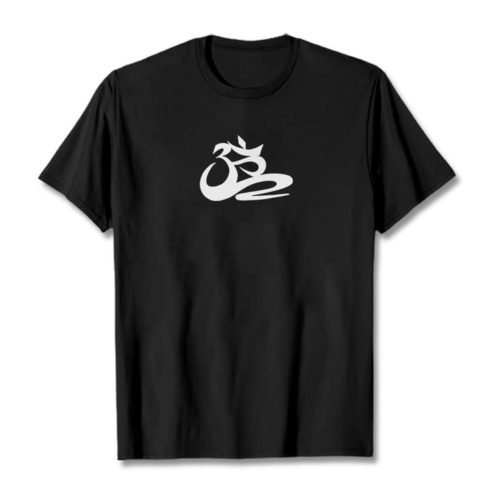 Buddha Stones OM Tee T-shirt - Black - 2XL - image 6