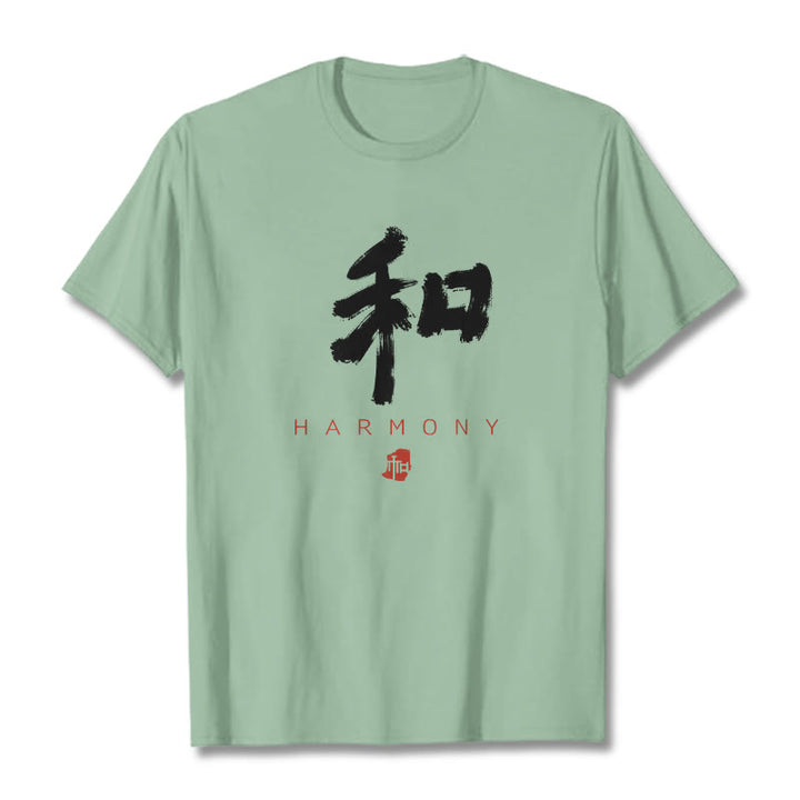 Buddha Stones He Harmony Tee T-shirt - Pale Green - 2XL - image 14