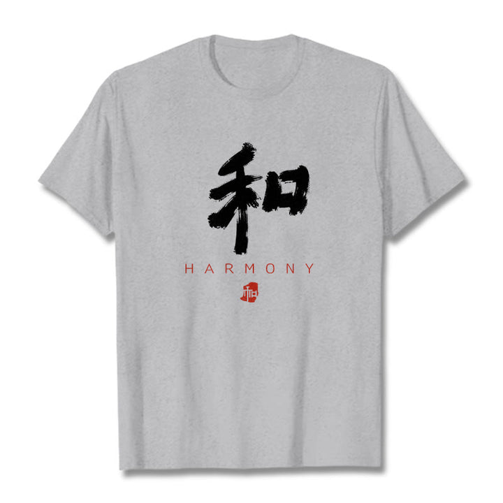 Buddha Stones He Harmony Tee T-shirt - Light Grey - 2XL - image 20